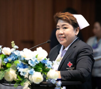 ผู้บริหารโรงพยาบาลจุฬาลงกรณ์ ปฐมนิเทศพยาบาลบรรจุใหม่ ประจำปี 2567 orientation-for-new-nurses2024-02