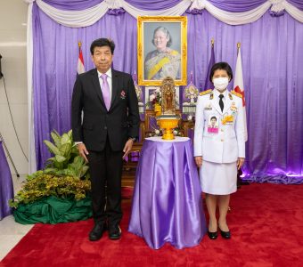 สมเด็จพระกนิษฐาธิราชเจ้า กรมสมเด็จพระเทพรัตนราชสุดา ฯ สยามบรมราชกุมารี ทรงพระกรุณาโปรดเกล้าฯ พระราชทาน “พระพุทธสิรินธรเทพรัตน์มงคลภูวดลสันติ” แก่ โรงพยาบาลจุฬาลงกรณ์ สภากาชาดไทย 4_0